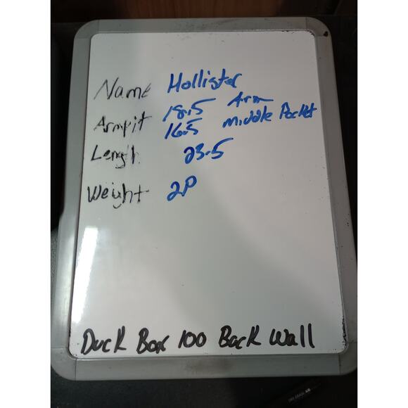 Hollister Jacket Ladies Extra Small Denim Distressed - Picture 6 of 6